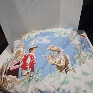 Vintage E.T. Extra Terrestrial Colorful Illustrated Home Bedding Twin Collectors